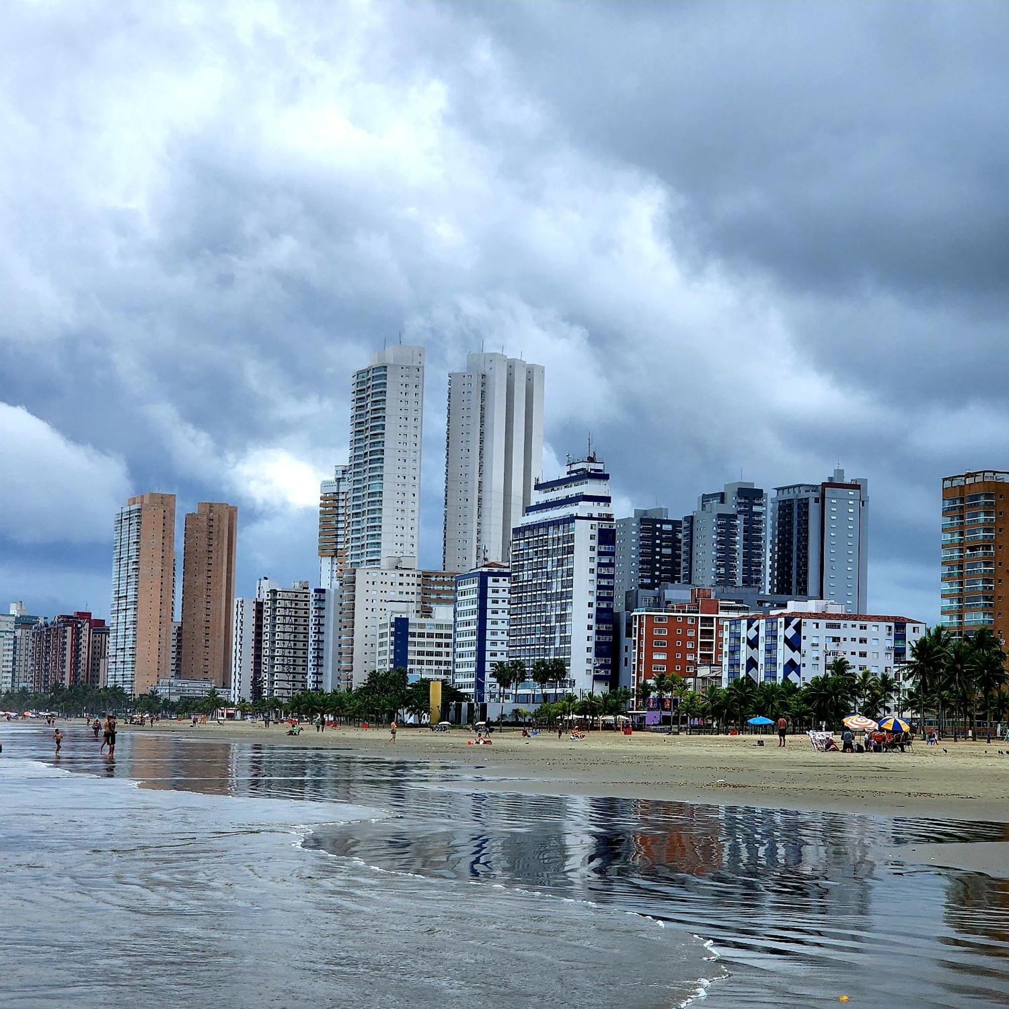 Apartament Requinte E Sofisticacao Praia Grande  Zewnętrze zdjęcie